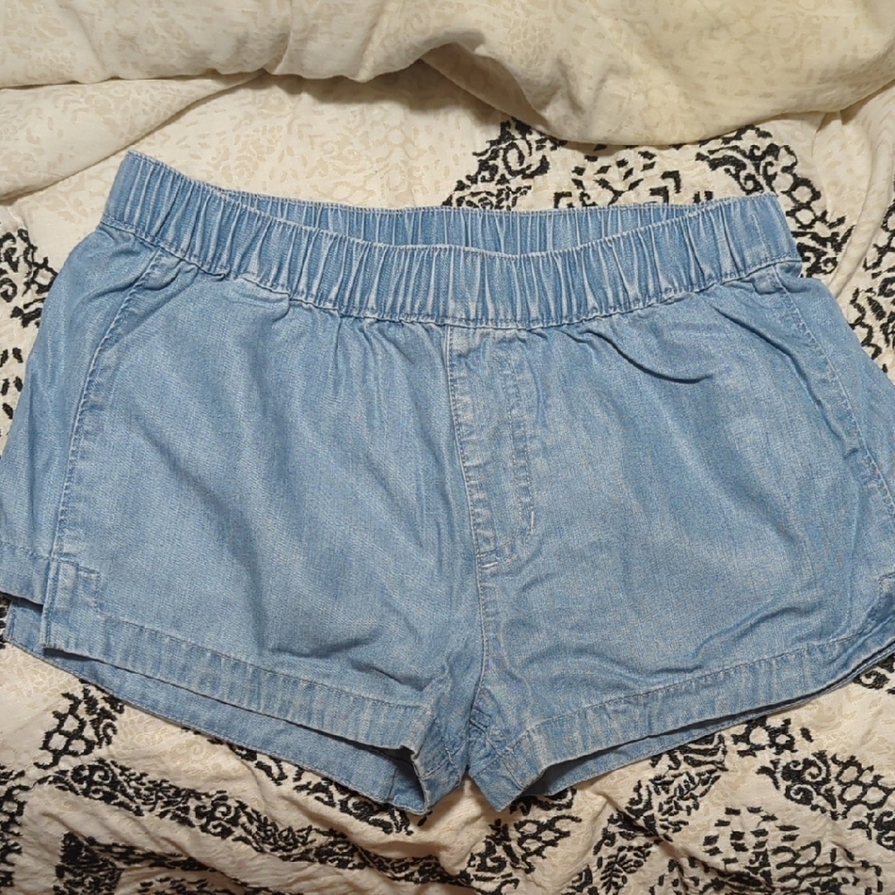 Denim Blue Women's Shorts